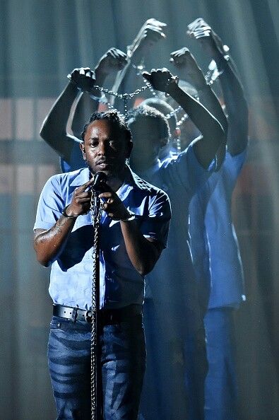 KENDRICK LAMAR en pleine performance